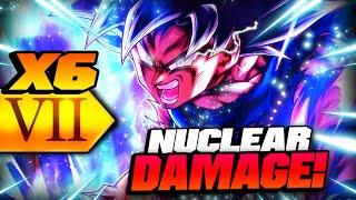 INCONCEIVABLE DMG! 6x ZENKAI BUFFED REVIVAL UI GOKU! (Dragon Ball LEGENDS)