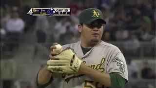 Edgar Gonzalez (pitcher) vs. Edgar Gonzalez (hitter)
