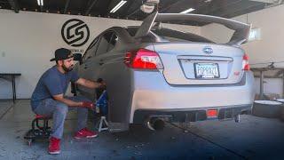 Professional Fender Rolling on My Subaru WRX STi (+ Tips for DIY)