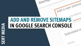 How To Submit & Remove A Sitemap In Google Search Console 2020 - How To Submit WordPress Sitemap