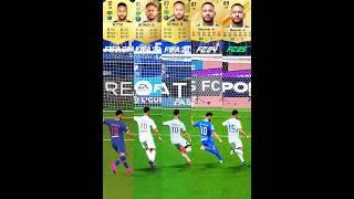 Evolution Of Neymar - Penalty Kicks From FIFA 21 To FC 25 #neymar #penaltykick #shorts