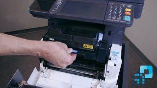 How-To Change the Toner and Waste Toner on a Kyocera Desktop MFP | SumnerOne