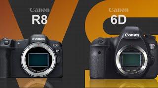 Canon EOS R8 vs Canon EOS 6D