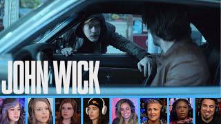 Reactors Reacting to JOHN WICK "NOT THIS B*TCH" | John Wick (2014)