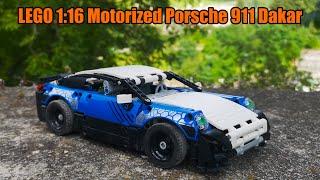 LEGO 1:16 Motorized Porsche 911 Dakar Representation