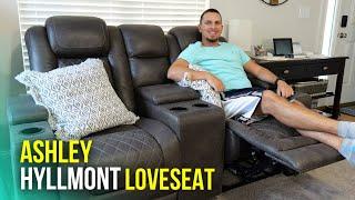 Amazing Powered Loveseat with Tons of Storage | Ashley Hyllmont Review!