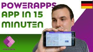 [Lern PowerApps] Pilot: Wir bauen eine App in 15 Minuten