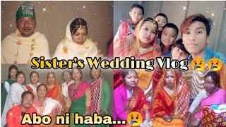 Sister's Wedding Vlog | Indian Bodo Wedding | Abo ni gwthar juli | Ganesh Daimary |