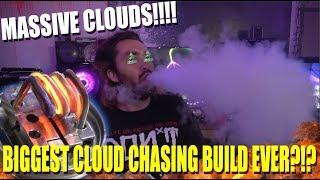 **MASSIVE CLOUDS** BIGGEST CLOUD CHASING BUILD EVER!?!?!