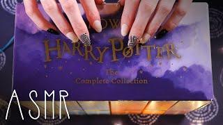 ASMR Harry Potter Book collection ( soft spoken, tracing, light tapping & scratching)