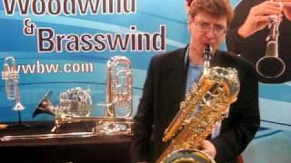 Woodwind and Brasswind IW661 Bass Saxophone by International Woodwind