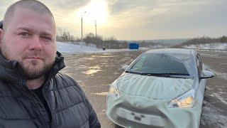 Встал в снежную бурю. Зимний перегон из Владивостока на Toyota Vitz