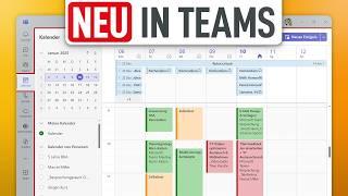  Der neue Outlook-Kalender in Teams (Alle Features erklärt)