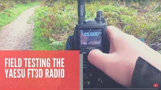 Outdoor review of the Yaesu FT-3DR handheld radio