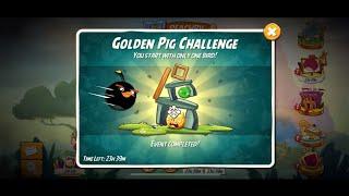 Angry Birds 2 Golden Pig Challenge Today Bomb Blast Vs Golden Pig #271024