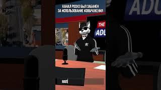 Бан канала Роско  #фурри #vrchat #rosko #тикток #антифурри #furries #fursona