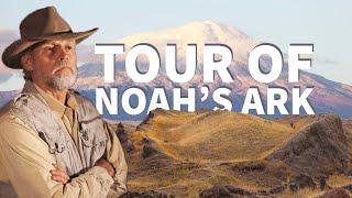 Drone tour of Noah's ark with Ron Wyatt