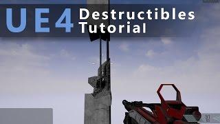 Unreal Engine 4 Destructibles tutorial - Reinforced concrete