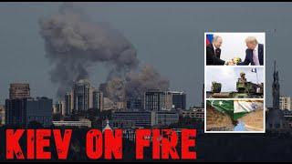 Explosions in Kiev. Ukraine loses Washington. US/Russia Talks. India - Pakistan Tensions. EU Economy