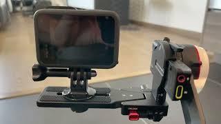 Gopro 10 sur Crane M3