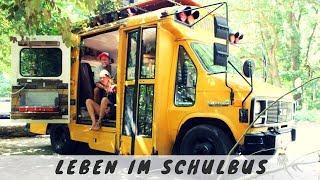 Amerikanischer Schulbus umgebaut - ein Tiny House Wohngefühl