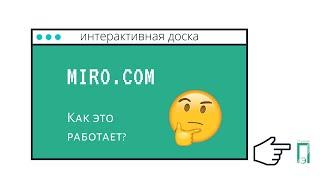 Как создавать доску miro и работать с ней на уроке