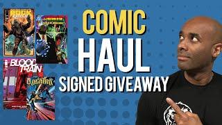 New Comic Haul & Exclusive Signed Comic Giveaway