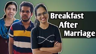 Breakfast After Marriage | Kannada Vines | Ganesh Karanth | Yashodha Karanth | Vidya Ganesh