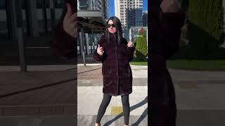 “Oversized Chic: Stylish Mink Coat in Trendy Marsala Color Стильная Норковая Шуба в Цвете Марсала