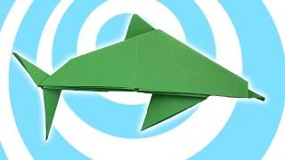 DIY: Paper Origami Dolphin Fish Tutorial