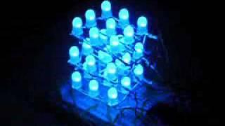 3X3X3 RGB LED Cube PIC
