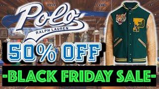 Polo Ralph Lauren Black Friday  Sale- Shopping Spree 2022 50% OFF Apparel & 25% OFF Accessories