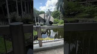 Sto. Nino de Paz Greenbelt Chapel #Greenbelt #CrossSculpture #RamonOrlina #glasssculpture