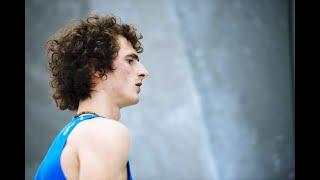 ADAM ONDRA Boulder 4 Semi-Final IFSC Climbing World Cup Munich 2015 - Bouldering