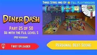 Diner Dash 3D (2009, PS3) - Part 25 of 50: Go with the Flo, Level 5