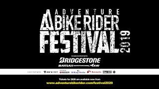 Watch the action from the Adventure Bike Rider Festival 2019