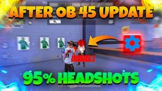 Best SetEdit Commands for OB45 Update | Get 95% Headshot Quickly