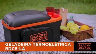 Mini Geladeira Portátil Termoelétrica 8 Litros BDC8-LA 12V BLACK & DECKER