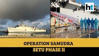 Watch: INS Jalashwa to bring back 700 stranded Indians from Sri Lanka