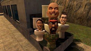 ALL SKIBIDI BOP DOP TOILET DESTROY In Garry's Mod!