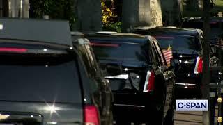 Trump arrives Trump International Golf Club West Palm Beach Florida after departing Mar-a-Lago