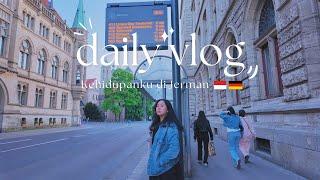 Daily Vlog Tinggal di Jerman | Makan All You Can Eat, Ngonten & Liat Pameran Mobil