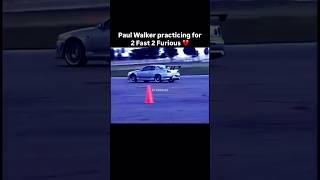 PAUL WALKER PRACTICING WITH R34 GTR FOR 2F2F  RIP #paulwalker