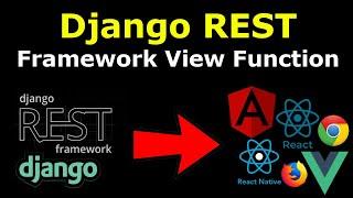 Django REST Framework View Function & URLs