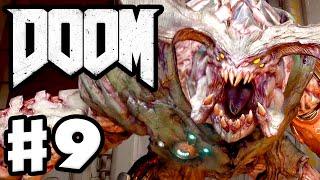 DOOM - Gameplay & Campaign Walkthrough Part 9 - Cyberdemon Boss Fight! (Doom 4 Gameplay PC)