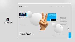 Figma Interactive UI Design: Easy Website Design Tutorial for Beginners