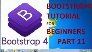 BOOTSTRAP 4 TUTORIAL FOR BEGINNERS PART 11 (bootstrap4 offline installation)