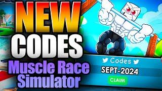 Muscle Race Simulator CODES - ROBLOX SEPTEMBER 2024