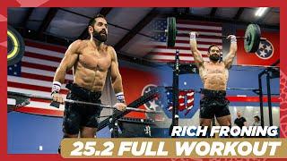 Rich Froning FULL 25.2 CrossFit Open Workout