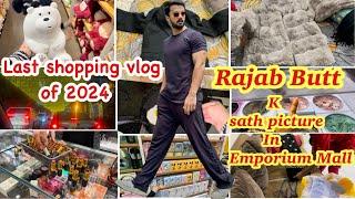 Last shopping vlog of 2024️|@rajabbutt94 k sath picture|Gifts for my niece from Lama